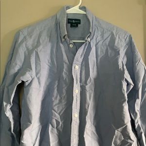 Blue Button Down
